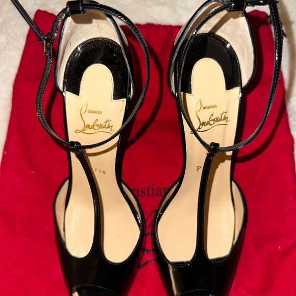 Christian Louboutin Senora Patent Black - Picture 4 of 7